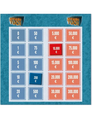 GIOCHI DI SOCIETA'E PUZZLE: vendita online Affari tuoi Pocket Clementoni – Gioco da tavolo tascabile 8+ anni con 20 pacchi e ...