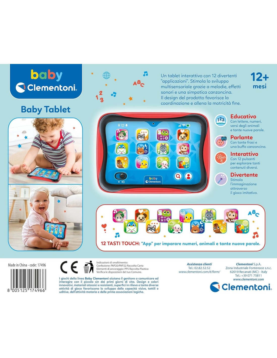 INFANZIA: vendita online BABY 17496 BABY TABLET in offerta