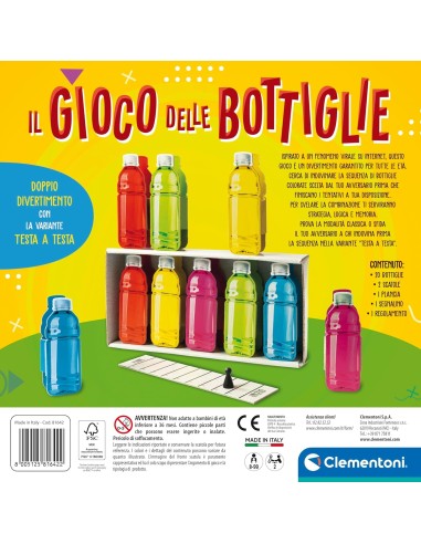 GIOCHI DI SOCIETA'E PUZZLE: vendita online Clementoni Gioco delle Bottiglie – Gioco da Tavolo per Tutta la Famiglia in offerta
