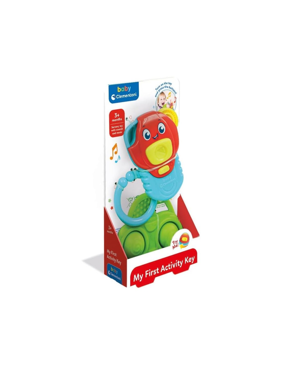 INFANZIA: vendita online Chiave Interattiva Baby Clementoni con Luci e Suoni – Gioco Elettronico 3+ Mesi in offerta