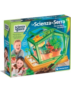PRESCOLARI: vendita online Clementoni Serra Botanica per Bambini – Kit Scientifico con Semi, Serra e Attrezzi da Giardino in ...