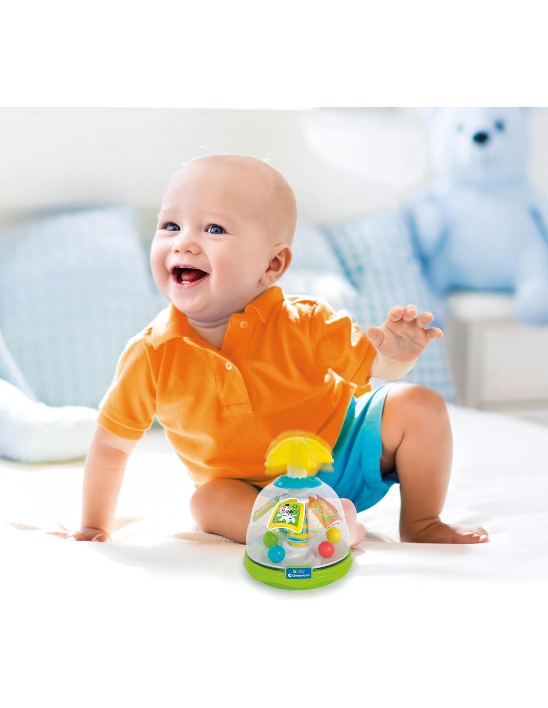 INFANZIA: vendita online Trottola Interattiva Clementoni con Palline Colorate – Gioco Primi Anni da 9 Mesi in offerta