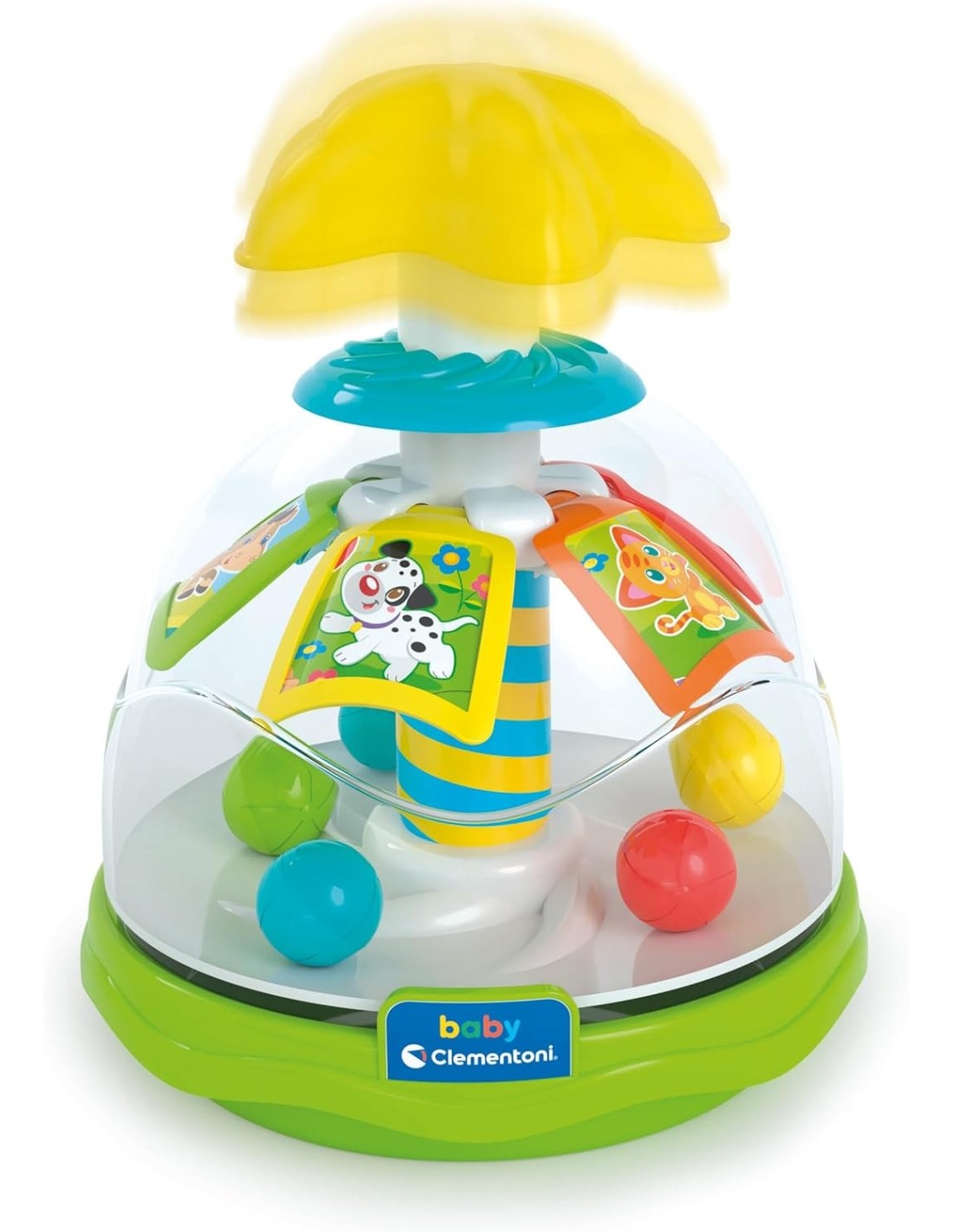 INFANZIA: vendita online Trottola Interattiva Clementoni con Palline Colorate – Gioco Primi Anni da 9 Mesi in offerta