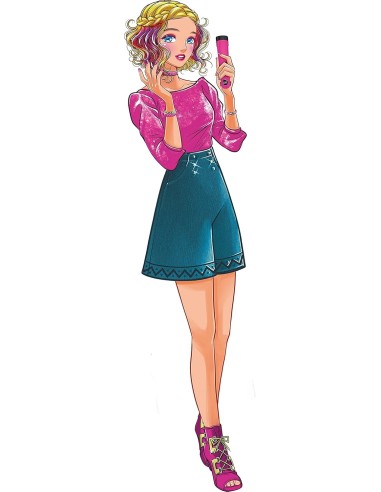 GIOCHI GIRL: vendita online Clementoni Crazy Chic Trendy Hairstyle Kit Acconciature con Piastra e Perline dai 6 Anni in offerta