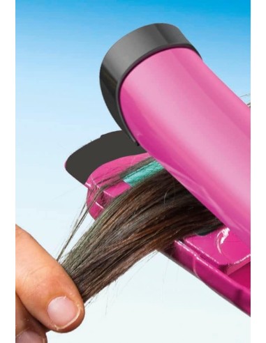 GIOCHI GIRL: vendita online Clementoni Crazy Chic Trendy Hairstyle Kit Acconciature con Piastra e Perline dai 6 Anni in offerta