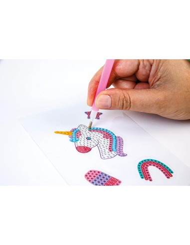 GIOCHI GIRL: vendita online Clementoni Sparkly Creations Game Icons – Kit Creativo con Stickers e Gemme 3D per Bambini dai 7 ...