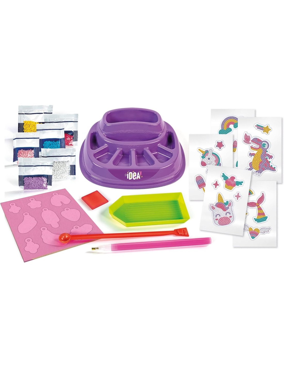 GIOCHI GIRL: vendita online Clementoni Sparkly Creations Game Icons – Kit Creativo con Stickers e Gemme 3D per Bambini dai 7 ...
