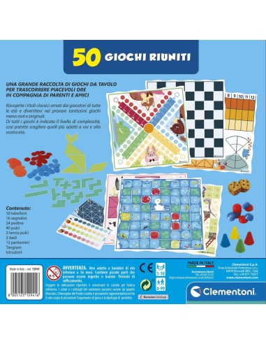 GIOCO 12941 50 GIOCHI RIUNITI su Shop in Casa