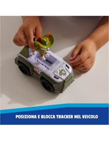 GIOCATTOLO PUBBLICIZZATO: vendita online Paw Patrol Jungle Cruiser con Tracker in Plastica Riciclata per Bambini 3+ in offerta