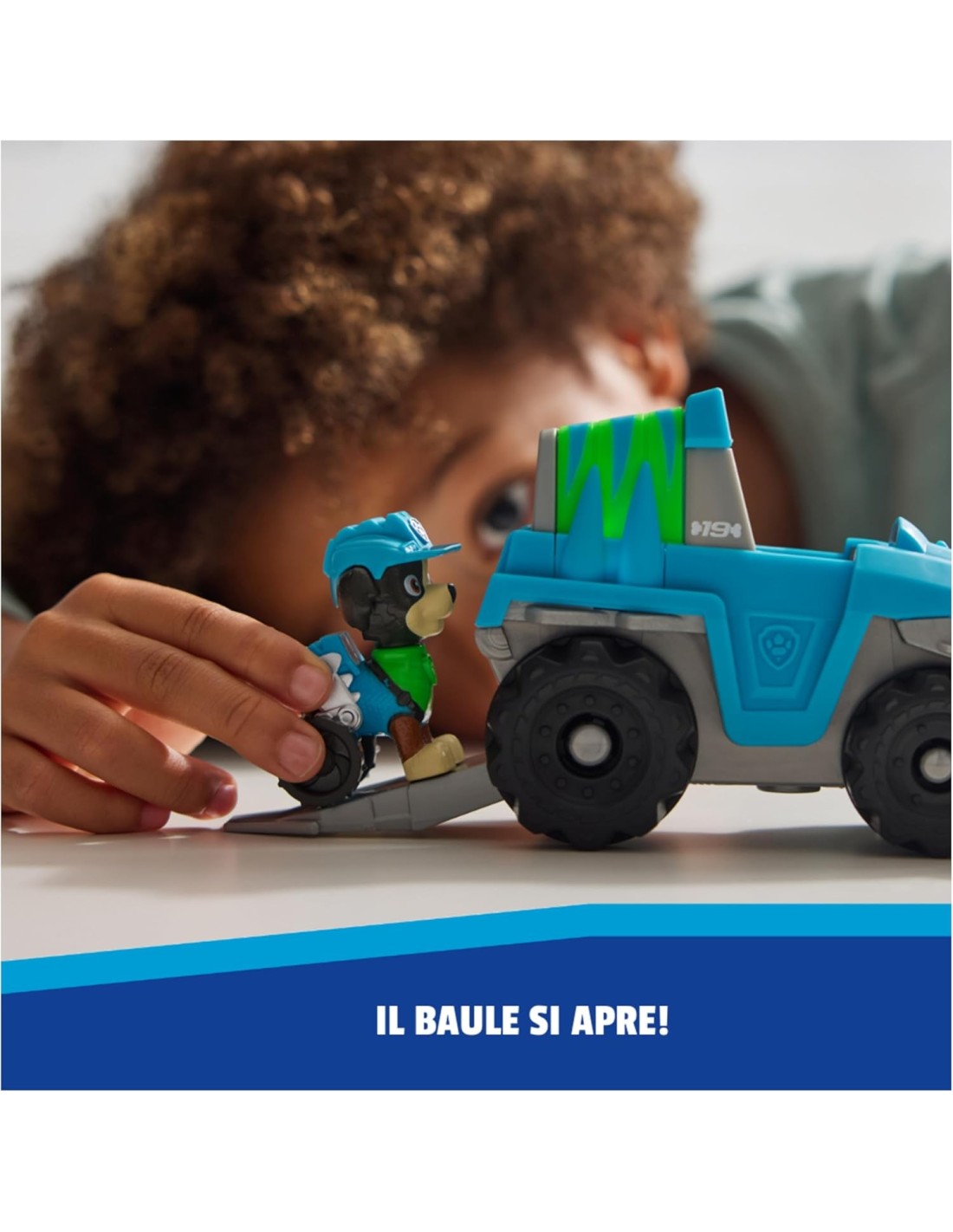 GIOCATTOLO PUBBLICIZZATO: vendita online PAW Patrol Veicolo con Rex Personaggio Dinosauro in Plastica Riciclata in offerta