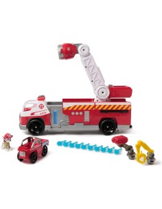 GIOCATTOLO PUBBLICIZZATO: vendita online PAW Patrol Camion dei Pompieri Caricamento Rapido con Marshall, Suoni, Luci e Mini V...