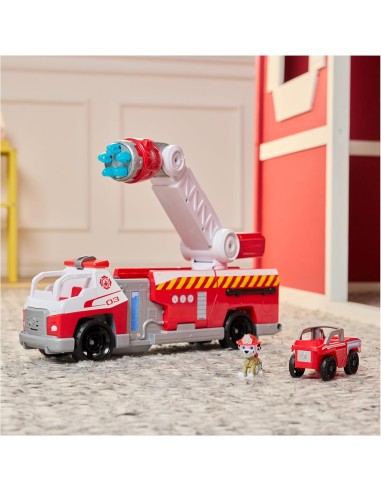 GIOCATTOLO PUBBLICIZZATO: vendita online PAW Patrol Camion dei Pompieri Caricamento Rapido con Marshall, Suoni, Luci e Mini V...