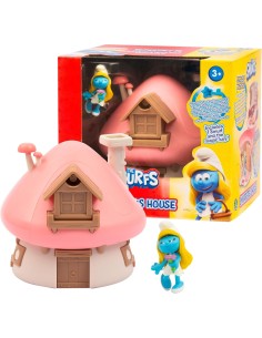 GIOCATTOLO PUBBLICIZZATO: vendita online Mini Playset Casetta di Puffetta con Personaggio Esclusivo da 5,5 cm e Accessori in ...