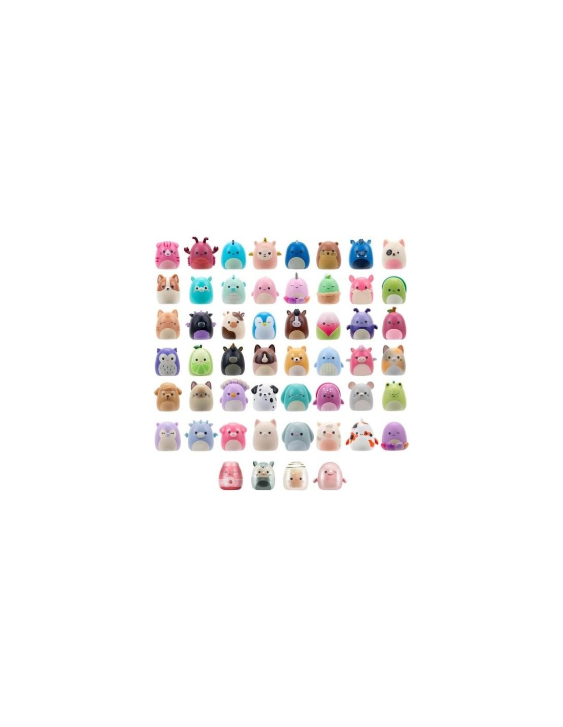 GIOCATTOLO PUBBLICIZZATO: vendita online Mini Squishmallows da 2,5 cm Serie 1 con Anello – Set da 2 Personaggi Collezionabili...