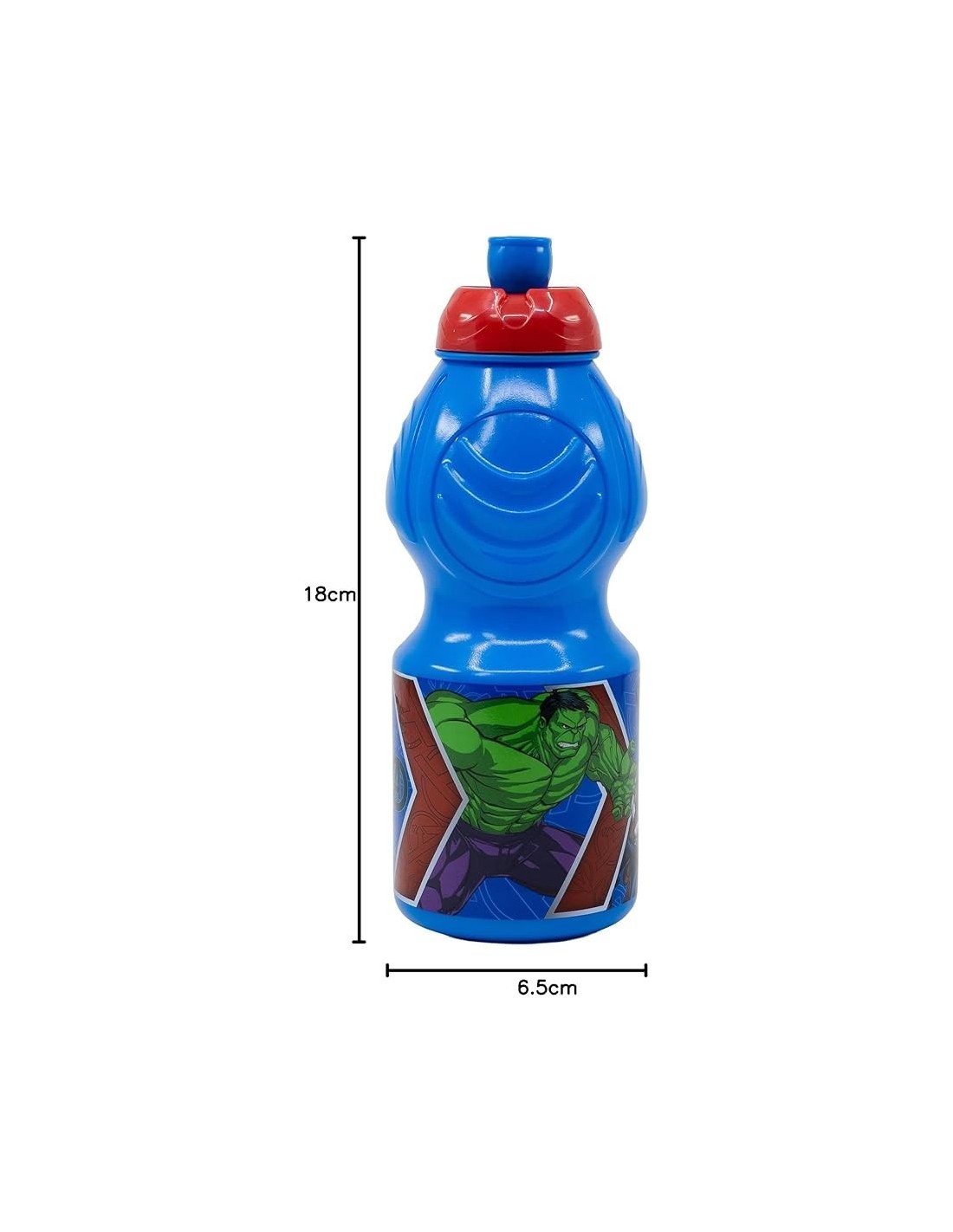 bottiglia sportiva avengers 400ml bambini shopincasa.it
