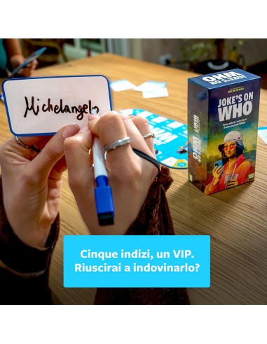 GIOCHI DI SOCIETA'E PUZZLE: vendita online Joke’s On Who – Gioco da Tavolo Party Indovina il Personaggio in Stile Social in o...
