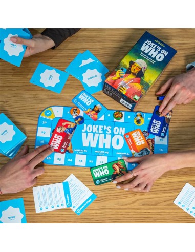 GIOCHI DI SOCIETA'E PUZZLE: vendita online Joke’s On Who – Gioco da Tavolo Party Indovina il Personaggio in Stile Social in o...
