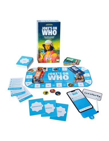 GIOCHI DI SOCIETA'E PUZZLE: vendita online Joke’s On Who – Gioco da Tavolo Party Indovina il Personaggio in Stile Social in o...
