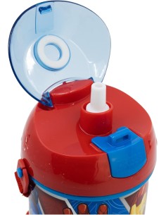 borraccia pop-up avengers 450ml con tracolla shopincasa.it