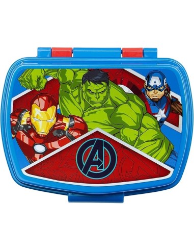PORTAMERENDA RETTANGOLARE AVENGERS PER SCUOLA, PER BAMBINI
