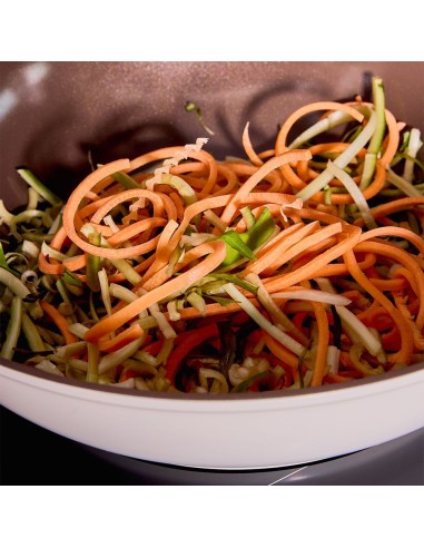 PENTOLE INDUZIONE: vendita online Wok 28 cm Tognana Sintonia in Alluminio Riciclato – Antiaderente Ecologico PFAS Free, per I...