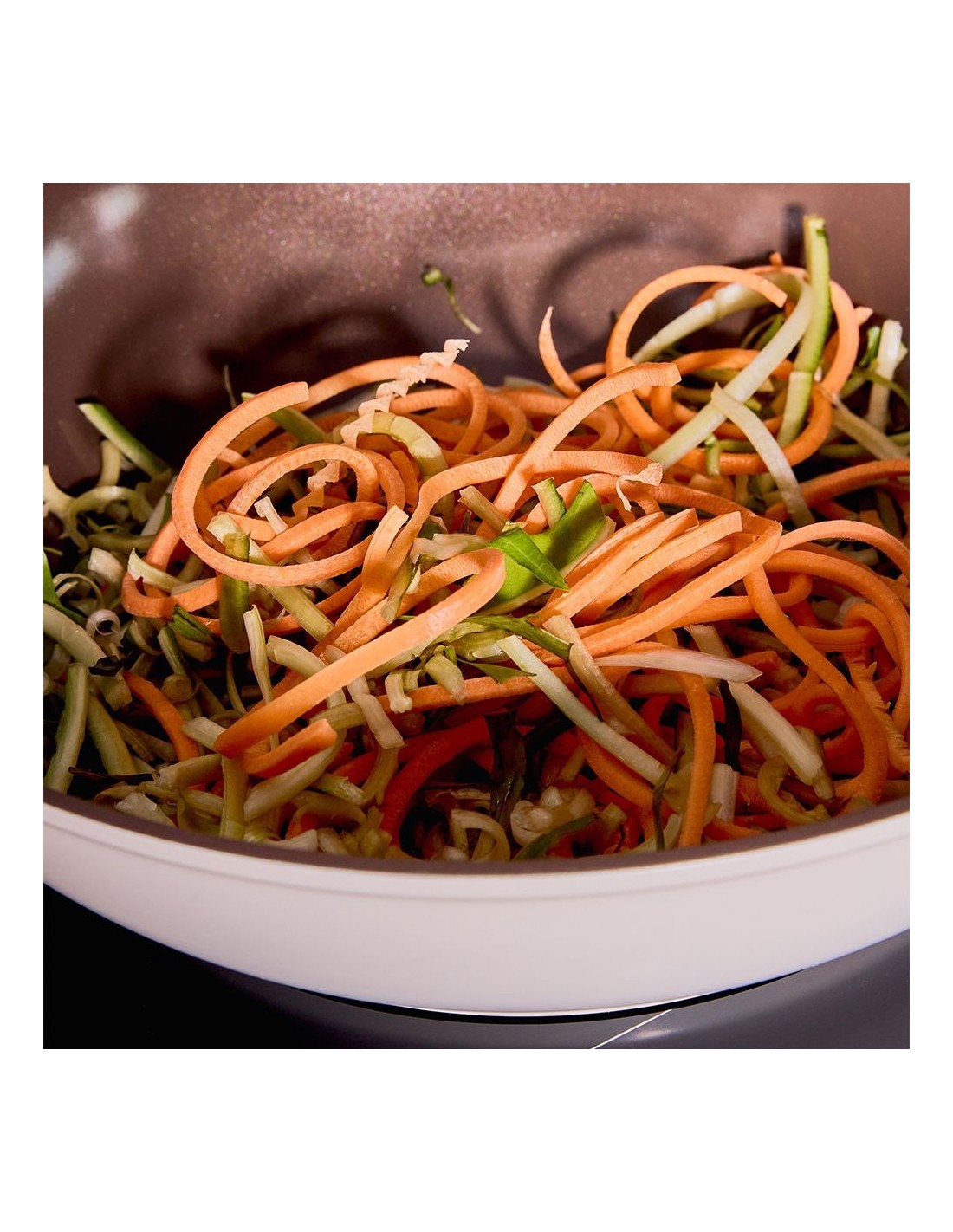 PENTOLE INDUZIONE: vendita online Wok 28 cm Tognana Sintonia in Alluminio Riciclato – Antiaderente Ecologico PFAS Free, per I...