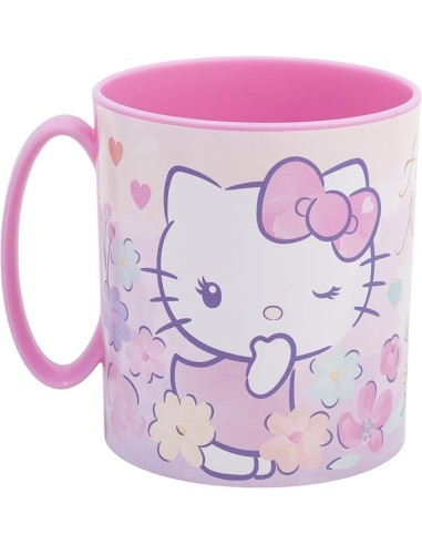 Tazza in Plastica Hello Kitty 350ml Rosa per Bambini | Shop in Casa