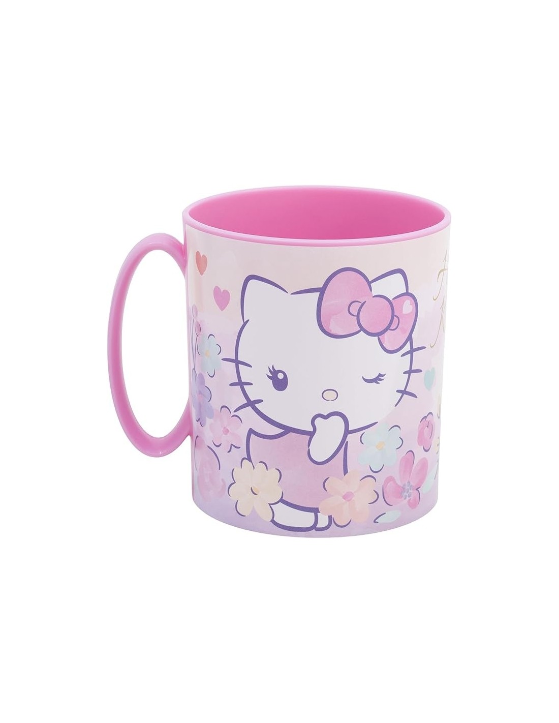 Tazza in Plastica Hello Kitty 350ml Rosa per Bambini | Shop in Casa