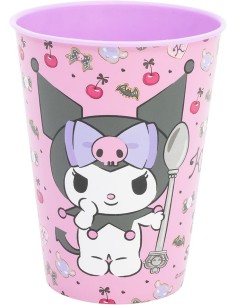 bicchiere kuromi rosa 260ml shopincasa.it
