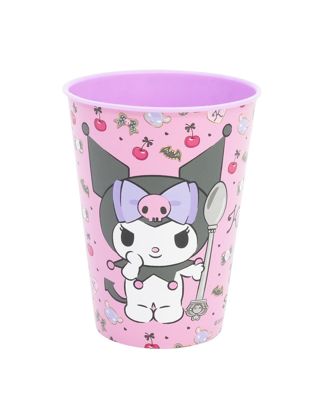 bicchiere kuromi rosa 260ml shopincasa.it