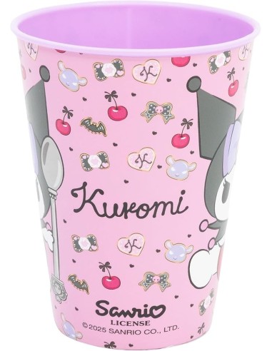 bicchiere kuromi rosa 260ml shopincasa.it