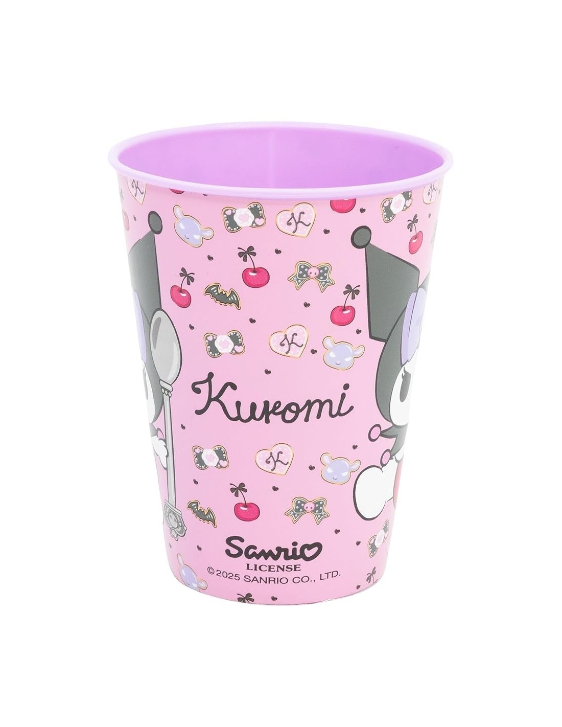 bicchiere kuromi rosa 260ml shopincasa.it