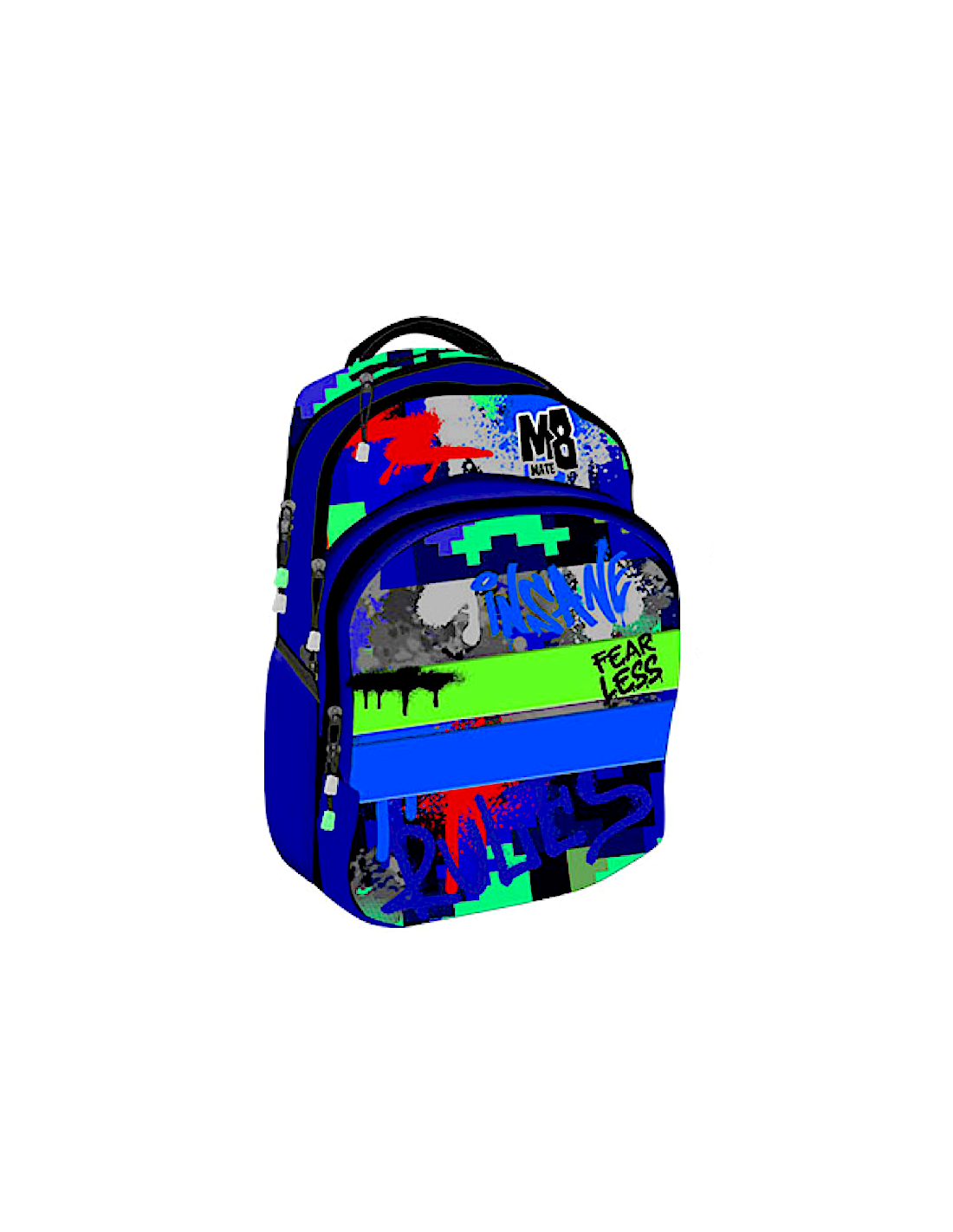zaino teen mate boy assortito per scuola e tempo libero shopincasa.it