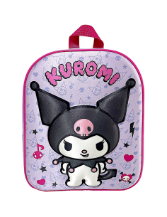 zaino kuromi 3d 24x31x9 cm shopincasa.it