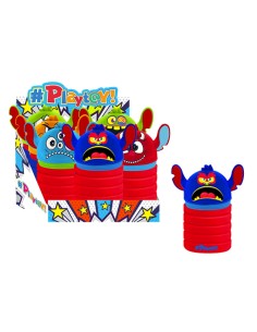 Bauletto silicone Monster Playtoy assortito, shopincasa.it