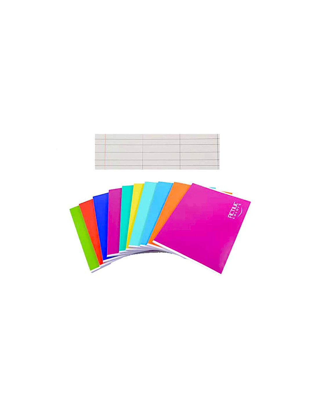 Quaderni righe A Active Colors – conf. 10 – scuola bambini – shopincasa.it