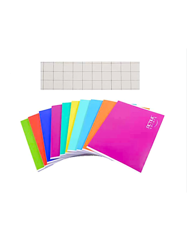Confezione 10 Quaderni 10mm Active Colors A4 Scuola | Shop in Casa