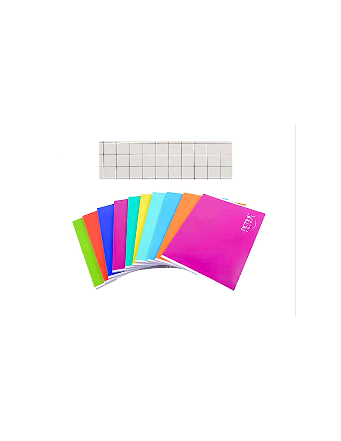 Confezione 10 Quaderni 10mm Active Colors A4 Scuola | Shop in Casa