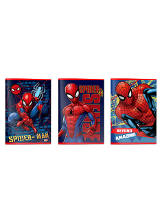 Quaderno maxi righe Spiderman per ragazzi, scuola – shopincasa.it