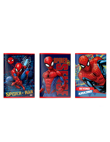Quaderno maxi righe Spiderman per ragazzi, scuola – shopincasa.it
