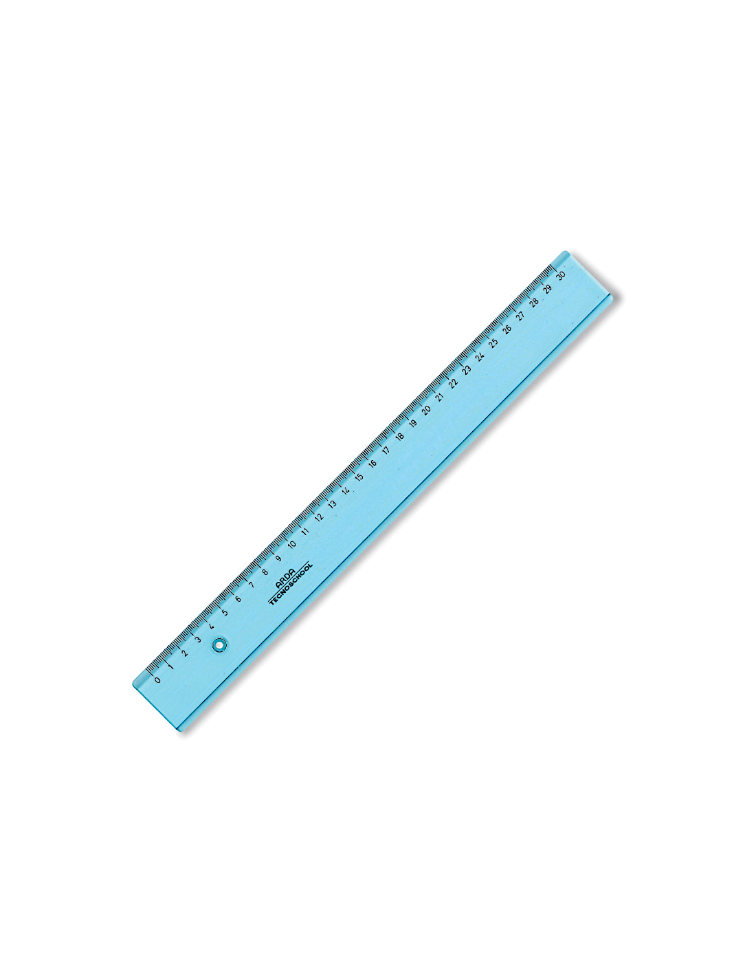 Riga da Disegno 30 cm, Plastica Trasparente, Precisa e Resistente | Shop in Casa