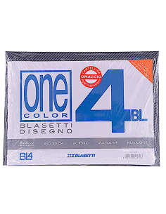 Album da disegno ruvido 24x33 cm con 20 fogli per tecniche artistiche a secco.