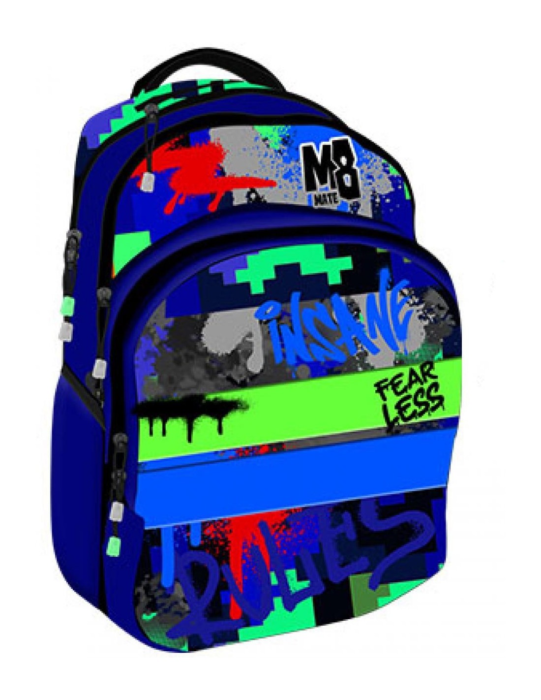 zaino teen mate boy assortito per scuola e tempo libero shopincasa.it
