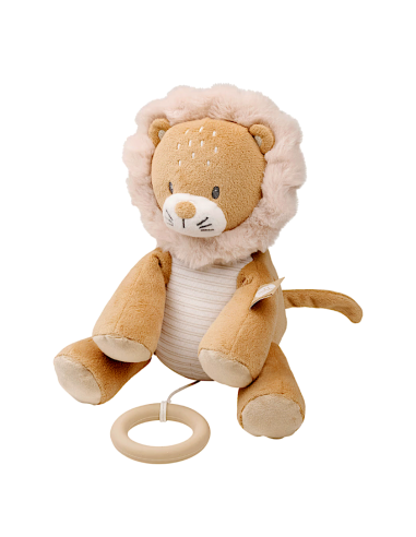 Carillon Peluche Ernest il Leone con Melodia “La-Le-Lu” | Shopincasa