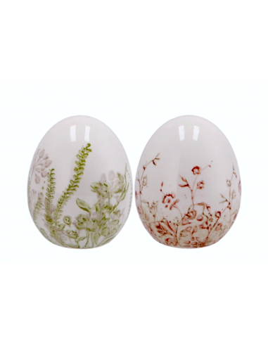 DECORAZIONE UOVO 111926 SALAS 10X12CM ASSORTITO
