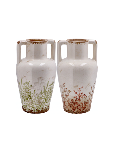 VASO 111982 SALAS 20X33,5CM CERAMICA ASSORTITO