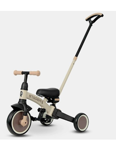 QPLAY Trike Stager 3 in 1 Triciclo Balance Bike BROWN | shopincasa.it