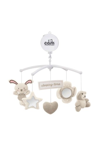 Giostrina per culla CAM Il Mondo del Bambino art.928 – Bianco Beige...