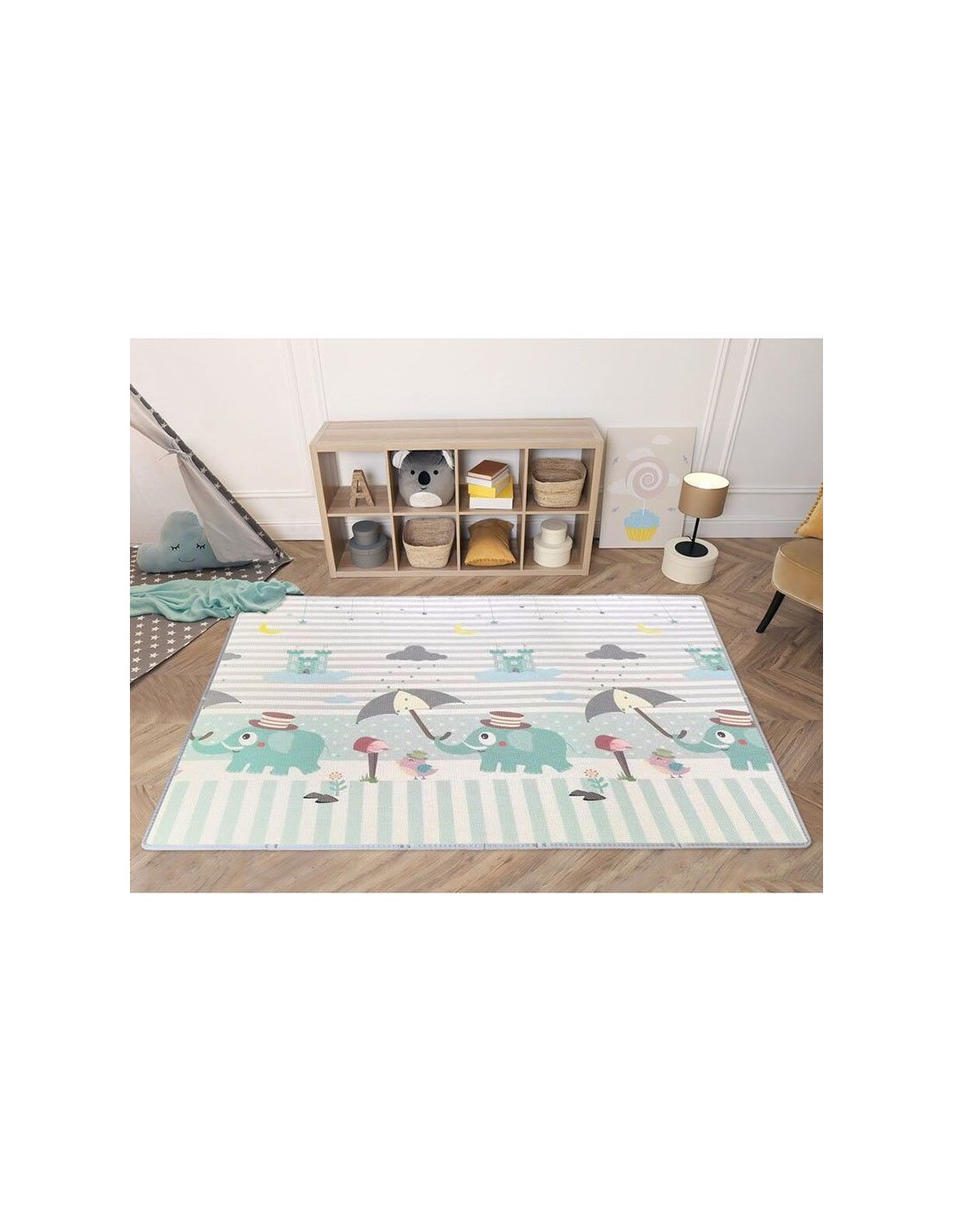 Kiokids Tappeto da Gioco Reversibile 150x200 - Impermeabile e Sicuro | Shopincasa.it