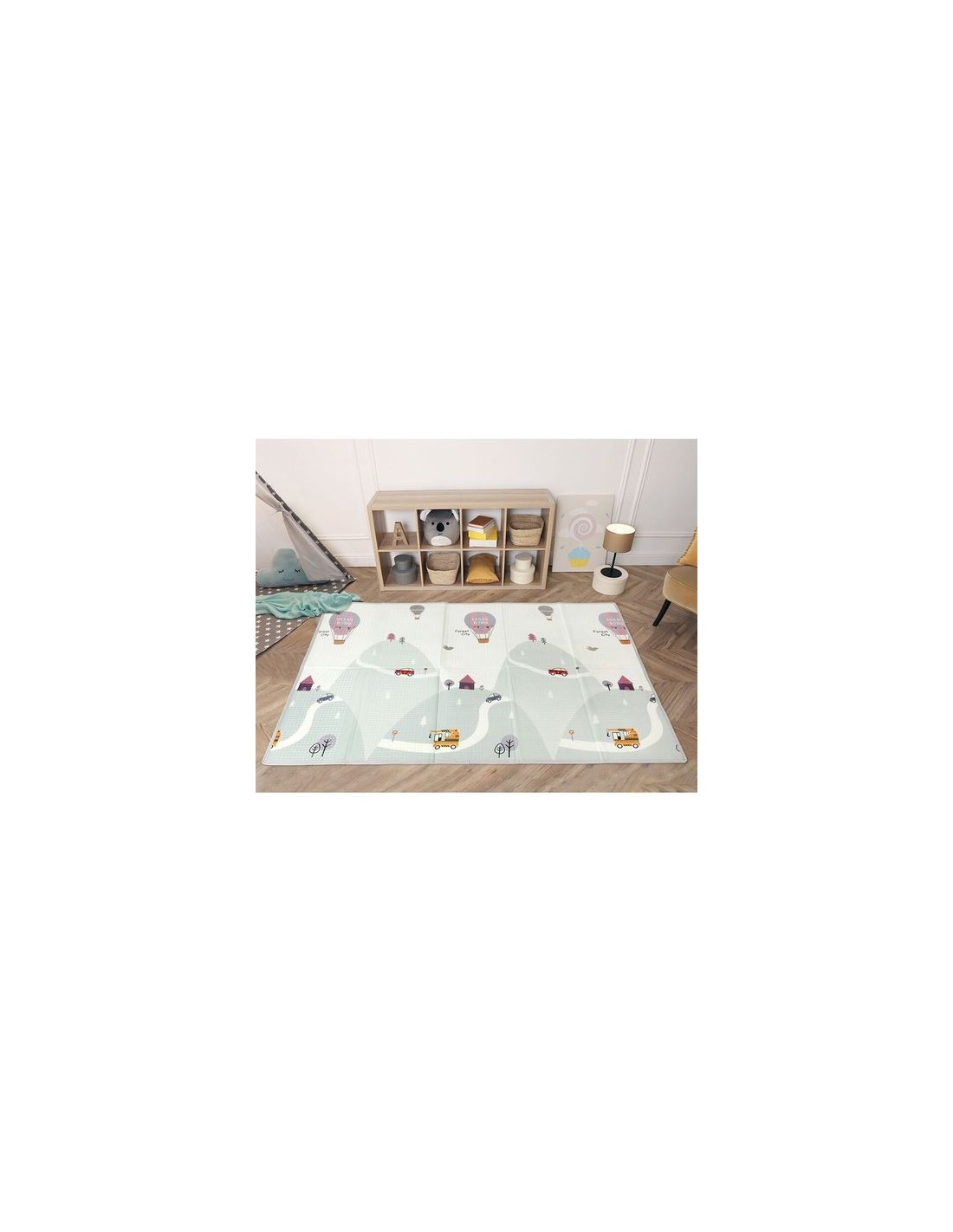 Kiokids Tappeto da Gioco Reversibile 150x200 - Impermeabile | Shopincasa.it